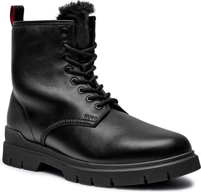 Buty zimowe męskie HUGO ze sklepu: Gomez Fashion Store w kategorii: Buty zimowe męskie - zdjęcie 874714-BD9-10338_BU245M000334001