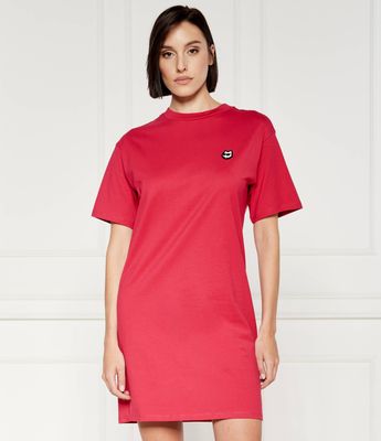 Sukienka na wiosnę Karl Lagerfeld ze sklepu: Gomez Fashion Store w kategorii: Sukienki - zdjęcie 874714-BD9-10338_KL244W000132471