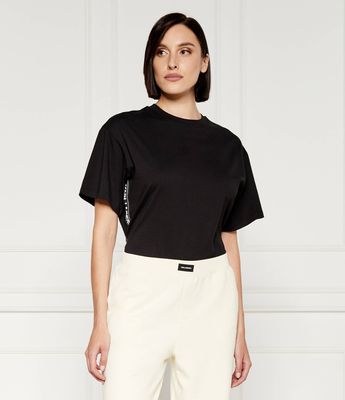 Karl Lagerfeld - Bluzka damska na zimę ze sklepu: Gomez Fashion Store w kategorii: Bluzki damskie - zdjęcie 874714-BD9-10338_KL244W000137666