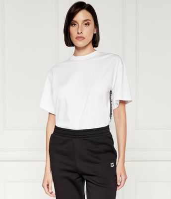 Bluzka damska zimowa Karl Lagerfeld ze sklepu: Gomez Fashion Store w kategorii: Bluzki damskie - zdjęcie 874714-BD9-10338_KL244W000137100