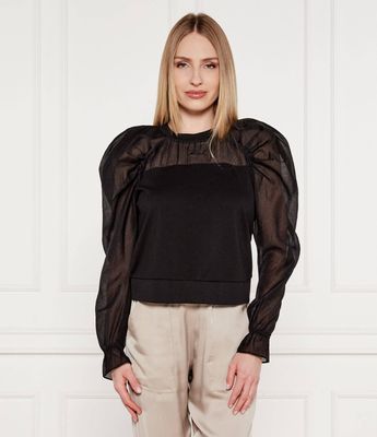 Karl Lagerfeld - Bluzka damska zimowa ze sklepu: Gomez Fashion Store w kategorii: Bluzki damskie - zdjęcie 874714-BD9-10338_KL244W000144666