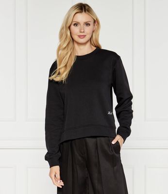 Karl Lagerfeld - Bluza damska na wiosnę ze sklepu: Gomez Fashion Store w kategorii: Bluzy damskie - zdjęcie 874714-BD9-10338_KL244W000145666
