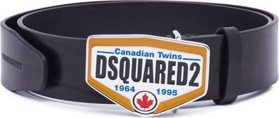 Pasek jesienny Dsquared2 ze sklepu: Gomez Fashion Store w kategorii: Paski męskie - zdjęcie 874714-BD9-10338_DQ244M000006212