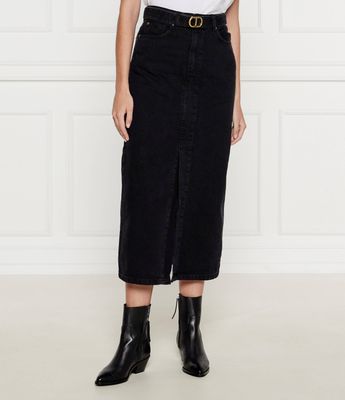 Spódnica elegancka na wiosnę Twinset ze sklepu: Gomez Fashion Store w kategorii: Spódnice - zdjęcie 874714-BD9-10338_TS244W000012852