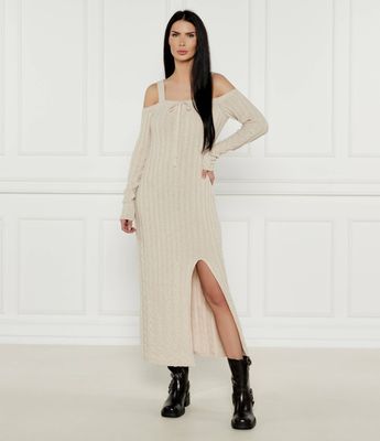 Twinset - Sukienka casual ze sklepu: Gomez Fashion Store w kategorii: Sukienki - zdjęcie 874714-BD9-10338_TS244W000013731