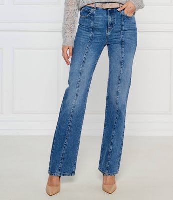 Jeansy damskie casual Twinset ze sklepu: Gomez Fashion Store w kategorii: Jeansy damskie - zdjęcie 874714-BD9-10338_TS244W000018532