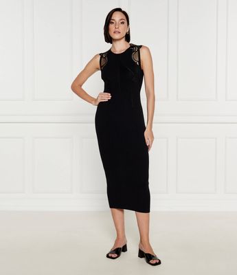 Twinset - Sukienka ze sklepu: Gomez Fashion Store w kategorii: Sukienki - zdjęcie 874714-BD9-10338_TS244W000021842