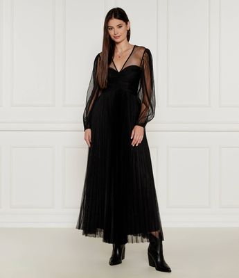 Sukienka casualowa Twinset ze sklepu: Gomez Fashion Store w kategorii: Sukienki - zdjęcie 874714-BD9-10338_TS244W000004842