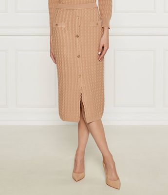 Spódnica na wiosnę Twinset ze sklepu: Gomez Fashion Store w kategorii: Spódnice - zdjęcie 874714-BD9-10338_TS244W000023730