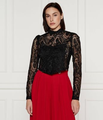 Bluzka damska Twinset ze sklepu: Gomez Fashion Store w kategorii: Bluzki damskie - zdjęcie 874714-BD9-10338_TS244W000025842