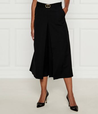 Spodnie damskie wiosenne Twinset ze sklepu: Gomez Fashion Store w kategorii: Spodnie damskie - zdjęcie 874714-BD9-10338_TS244W000040842