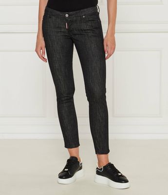 Jeansy damskie na lato Dsquared2 ze sklepu: Gomez Fashion Store w kategorii: Jeansy damskie - zdjęcie 874714-BD9-10338_DQ244W000007900