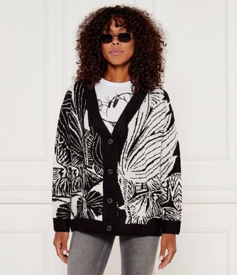 Sweter damski casual Desigual ze sklepu: Gomez Fashion Store w kategorii: Swetry damskie - zdjęcie 874714-BD9-10338_DU245W000040002