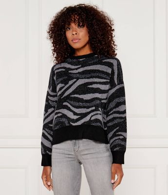 Sweter damski na zimę Desigual ze sklepu: Gomez Fashion Store w kategorii: Swetry damskie - zdjęcie 874714-BD9-10338_DU245W000045002