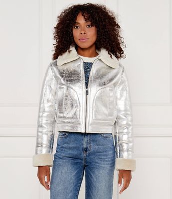Kurtka damska casual Desigual ze sklepu: Gomez Fashion Store w kategorii: Kurtki damskie - zdjęcie 874714-BD9-10338_DU245W000080244