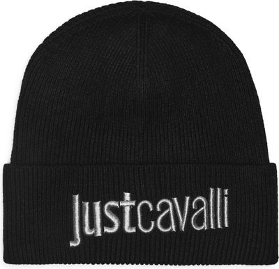 Just Cavalli - Czapka zimowa damska ze sklepu: Gomez Fashion Store w kategorii: Czapki zimowe damskie - zdjęcie 874714-BD9-10338_CA245W000014013