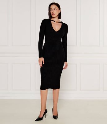 Sukienka wiosenna Just Cavalli ze sklepu: Gomez Fashion Store w kategorii: Sukienki - zdjęcie 874714-BD9-10338_CA245W000058899