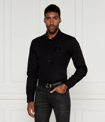 Koszula męska na jesień Just Cavalli ze sklepu: Gomez Fashion Store w kategorii: Koszule męskie - zdjęcie 874714-BD9-10338_CA245M000062899