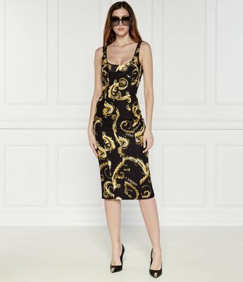 Versace Jeans Couture - Sukienka casual ze sklepu: Gomez Fashion Store w kategorii: Sukienki - zdjęcie 874714-BD9-10338_VR245W000025A06