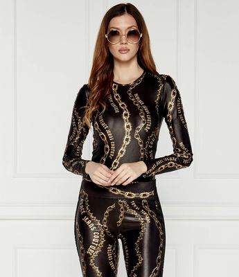 Bluzka damska Versace Jeans Couture ze sklepu: Gomez Fashion Store w kategorii: Bluzki damskie - zdjęcie 874714-BD9-10338_VR245W000043A06