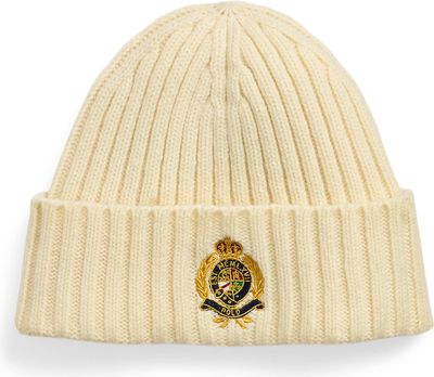 Czapka zimowa damska na jesień Polo Ralph Lauren ze sklepu: Gomez Fashion Store w kategorii: Czapki zimowe damskie - zdjęcie 874714-BD9-10338_PR245W000014D64