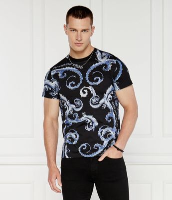 T-shirt męski letni Versace Jeans Couture ze sklepu: Gomez Fashion Store w kategorii: T-shirty męskie - zdjęcie 874714-BD9-10338_VR245M000061132