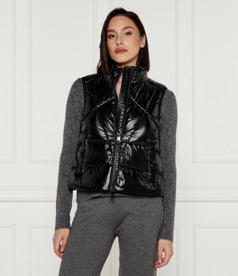 Kamizelka damska na jesień Marc Cain ze sklepu: Gomez Fashion Store w kategorii: Kamizelki damskie - zdjęcie 874714-BD9-10338_CR245W000023900
