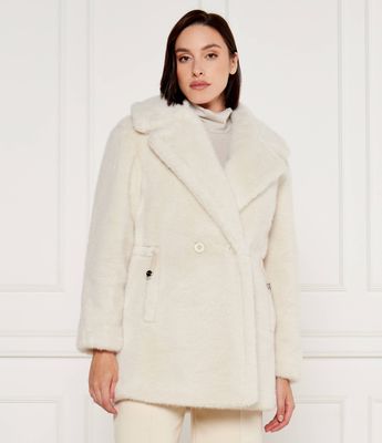 Marc Cain - Płaszcz damski na jesień ze sklepu: Gomez Fashion Store w kategorii: Płaszcze damskie - zdjęcie 874714-BD9-10338_CR245W000034182