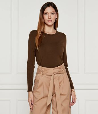 Sweter damski Marc Cain ze sklepu: Gomez Fashion Store w kategorii: Swetry damskie - zdjęcie 874714-BD9-10338_CR245W000037691