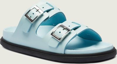 Klapki damskie na lato BIRKENSTOCK ze sklepu: Gomez Fashion Store w kategorii: Klapki damskie - zdjęcie 874714-BD9-10338_BR242W000052359