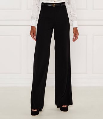Spodnie damskie letnie Elisabetta Franchi ze sklepu: Gomez Fashion Store w kategorii: Spodnie damskie - zdjęcie 874714-BD9-10338_EF245W000043110