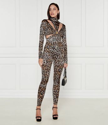 Kombinezon damski na zimę Elisabetta Franchi ze sklepu: Gomez Fashion Store w kategorii: Kombinezony damskie - zdjęcie 874714-BD9-10338_EF245W000075A04