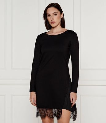 Sukienka elegancka Twinset U&B ze sklepu: Gomez Fashion Store w kategorii: Sukienki - zdjęcie 874714-BD9-10338_TB245W000009006