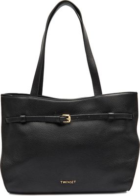 Twinset - Shopper bag zimowy ze sklepu: Gomez Fashion Store w kategorii: Torby Shopper bag - zdjęcie 874714-BD9-10338_TS245W000032842