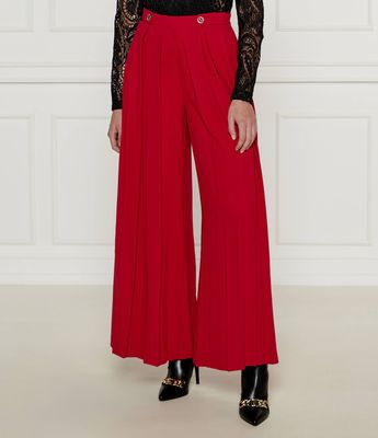 Spodnie damskie na lato Twinset ze sklepu: Gomez Fashion Store w kategorii: Spodnie damskie - zdjęcie 874714-BD9-10338_TS245W000065301