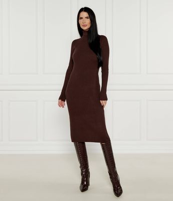Twinset - Sukienka na wiosnę ze sklepu: Gomez Fashion Store w kategorii: Sukienki - zdjęcie 874714-BD9-10338_TS245W000068B06