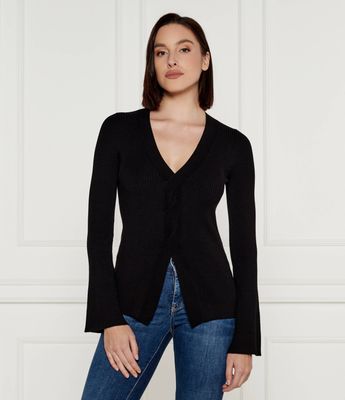 Sweter damski na zimę Twinset ze sklepu: Gomez Fashion Store w kategorii: Swetry damskie - zdjęcie 874714-BD9-10338_TS245W000070842