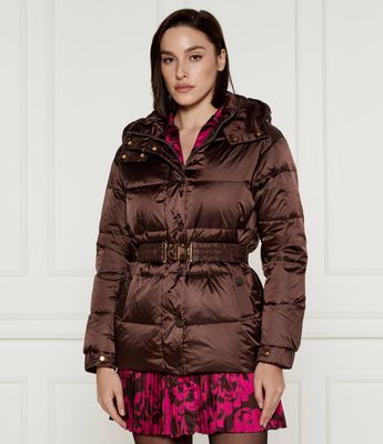 Kurtka damska elegancka Twinset ze sklepu: Gomez Fashion Store w kategorii: Kurtki damskie - zdjęcie 874714-BD9-10338_TS245W000086B06