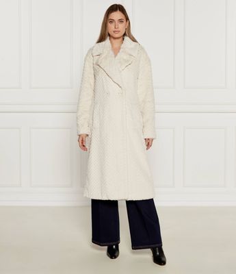 Płaszcz damski wiosenny Marc Cain ze sklepu: Gomez Fashion Store w kategorii: Płaszcze damskie - zdjęcie 874714-BD9-10338_CR245W000058182