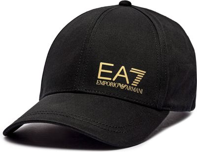 Czapka z daszkiem męska sportowy EA7 ze sklepu: Gomez Fashion Store w kategorii: Czapki z daszkiem męskie - zdjęcie 874714-BD9-10338_E7245M000019C69
