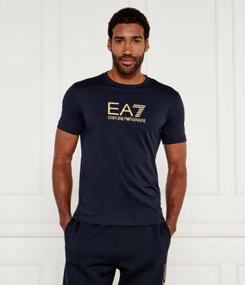 EA7 - T-shirt męski ze sklepu: Gomez Fashion Store w kategorii: T-shirty męskie - zdjęcie 874714-BD9-10338_E7245M000126C52