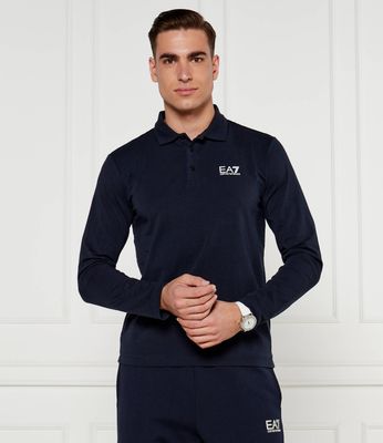 T-shirt męski na lato EA7 ze sklepu: Gomez Fashion Store w kategorii: T-shirty męskie - zdjęcie 874714-BD9-10338_E7245M000240000