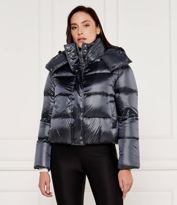 Patrizia Pepe - Kurtka damska elegancka ze sklepu: Gomez Fashion Store w kategorii: Kurtki damskie - zdjęcie 874714-BD9-10338_PK245W000043488