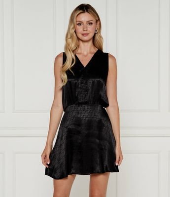 Armani Exchange - Sukienka ze sklepu: Gomez Fashion Store w kategorii: Sukienki - zdjęcie 874714-BD9-10338_AX245W000125102