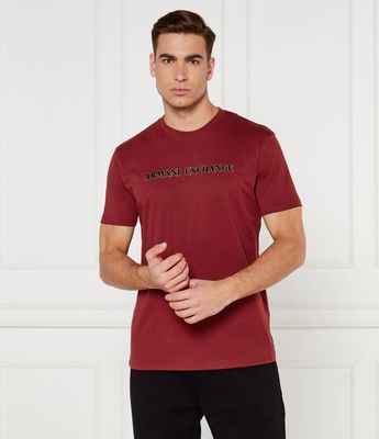 T-shirt męski na lato Armani Exchange ze sklepu: Gomez Fashion Store w kategorii: T-shirty męskie - zdjęcie 874714-BD9-10338_AX245M000169H84