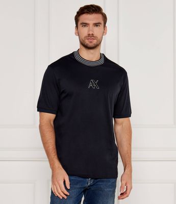 T-shirt męski na lato Armani Exchange ze sklepu: Gomez Fashion Store w kategorii: T-shirty męskie - zdjęcie 874714-BD9-10338_AX245M000177079