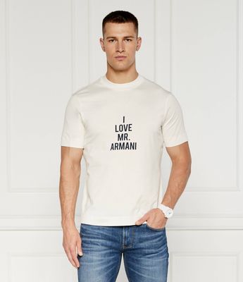 Emporio Armani - T-shirt męski w stylu młodzieżowym ze sklepu: Gomez Fashion Store w kategorii: T-shirty męskie - zdjęcie 874714-BD9-10338_EA245M000078171