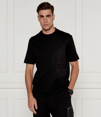 Emporio Armani - T-shirt męski casual ze sklepu: Gomez Fashion Store w kategorii: T-shirty męskie - zdjęcie 874714-BD9-10338_EA245M000079996