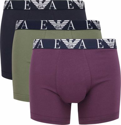 Majtki męskie w nadruki Emporio Armani ze sklepu: Gomez Fashion Store w kategorii: Majtki męskie - zdjęcie 874714-BD9-10338_EB245M000056N32