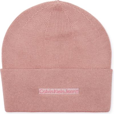 Czapka zimowa damska elegancka Calvin Klein Jeans ze sklepu: Gomez Fashion Store w kategorii: Czapki zimowe damskie - zdjęcie 874714-BD9-10338_CJ245W000005C53